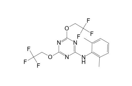 benzenamine, N-((2Z)-4,6-bis(2,2,2-trifluoroethoxy)-1,3,5-triazin-2(1H)-ylidene)-2,6-dimethyl-