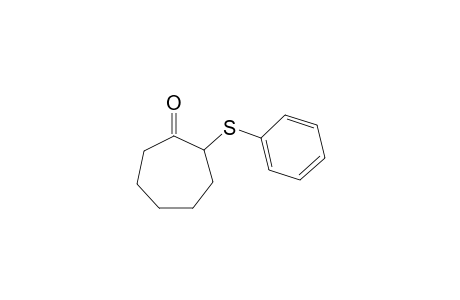 2-(Phenylthio)-1-cycloheptanone