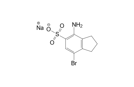 4-amino-7-bromo-5-indansulfonic acid, sodium salt