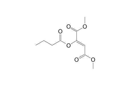 Dimethyl 2-(butyryloxy)fumarate