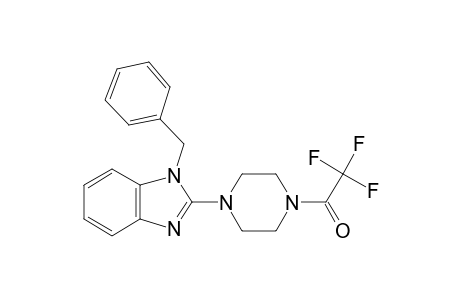 1-Benzyl-2-(piperazin-1-yl)-1H-benzo[D]imidazole, N-trifluoroacetyl-