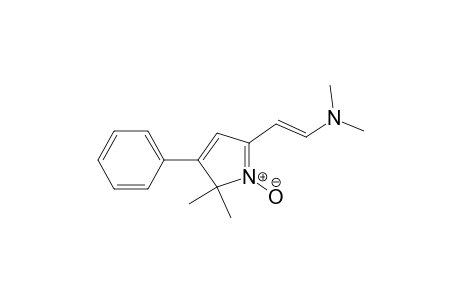 5-(2'-Dimethylaminovinyl)-2,2-dimethyl-3-phenyl-2H-pyrrole 1-Oxide