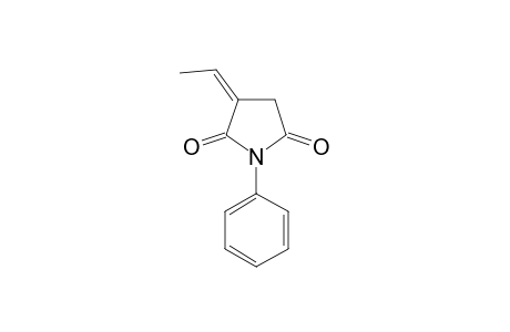 (3Z)-3-Ethylidene-1-phenyl-2,5-pyrrolidinedione