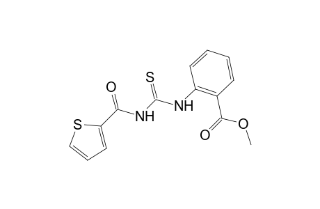 Benzoic acid, 2-[[[(2-thienylcarbonyl)amino]carbonothioyl]amino]-, methyl ester