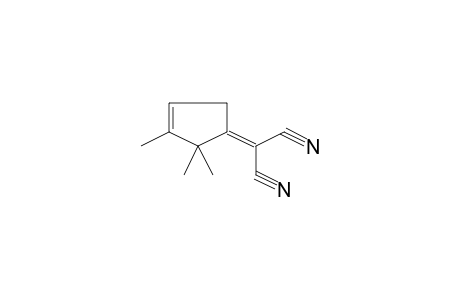 Propanedinitrile, 2-(2,2,3-trimethyl-3-cyclopenten-1-ylidene)-