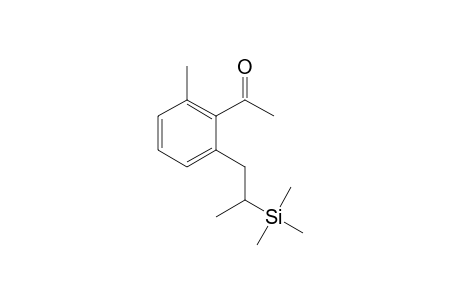 2'-Methyl-6'-[2-(trimethylphenylsilyl)ethyl]actophenone