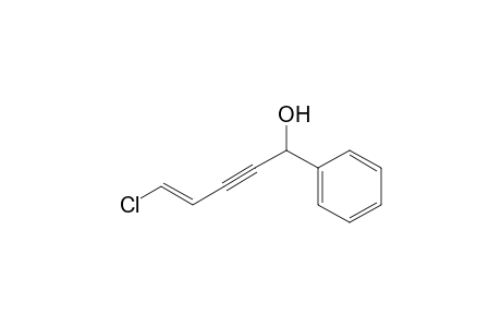 (1E)-1-Chloro-5-(phenyl)pent-1-en-3-yn-5-ol