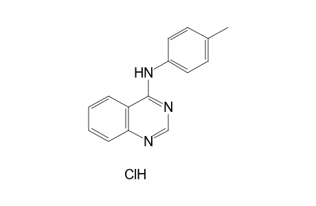 4-(p-toluidino)quinazoline, monohydrochloride