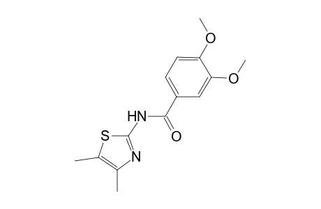 N-(4,5-dimethyl-1,3-thiazol-2-yl)-3,4-dimethoxybenzamide