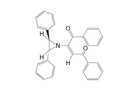 (E)-1,4-diphenyl-2-(trans-2,3-diphenyl-1-aziridinyl)-2-butene-1,4-dione