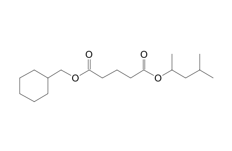 Glutaric acid, cyclohexylmethyl 4-methylpent-2-yl ester