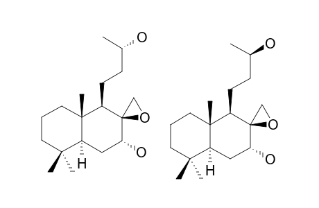 7-ALPHA,13-DIHYDROXY-8,17-EPOXY-14,15-DINOR-LABDANE