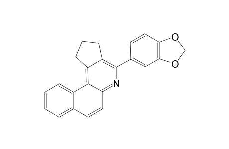 4-(1,3-Benzodioxol-5-yl)-2,3-dihydro-1H-benzo[f]cyclopenta[c]quinoline