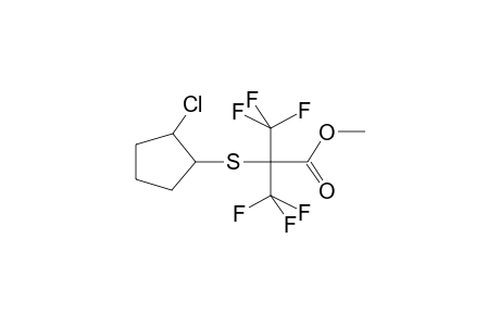 ALPHA-METHOXYCARBONYLHEXAFLUOROISOPROPYL-2-CHLOROCYCLOPENTYLSULPHIDE