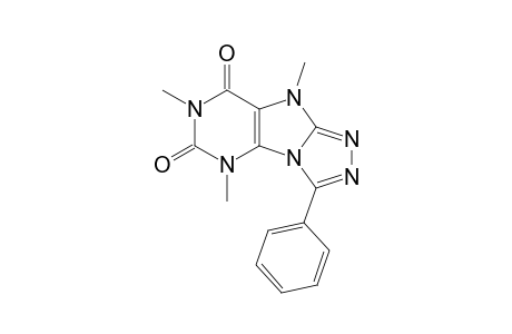 1,3,5-trimethyl-8-phenyl-purino[8,9-c][1,2,4]triazole-2,4-dione