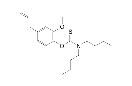 O-(4-allyl-2-methoxyphenyl) dibutylcarbamothioate