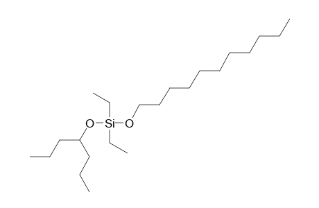 Silane, diethyl(4-heptyloxy)undecyloxy-