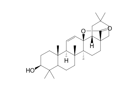 3-.beta.-Hydroxy-olean-11-en-28,13.beta.-olide