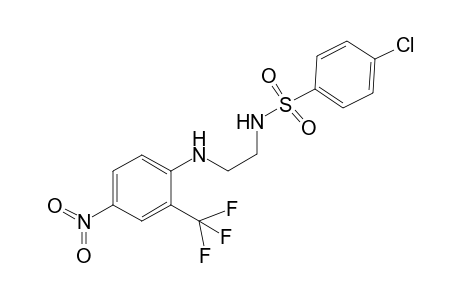 benzenesulfonamide, 4-chloro-N-[2-[[4-nitro-2-(trifluoromethyl)phenyl]amino]ethyl]-