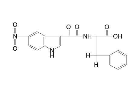N-[(5-nitroindol-3-yl)glyoxyloyl]-3-phenylalanine