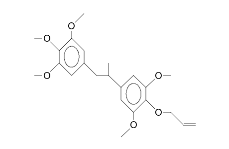 AUREIN;2-(4-PROPENOYLOXY-3,5-DIMETHOXYPHENYL)-1-(3,4,5-TRIMETHOXYPHENYL)-PROPANE