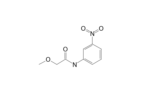 Acetamide, N-(3-nitrophenyl)-2-methoxy-