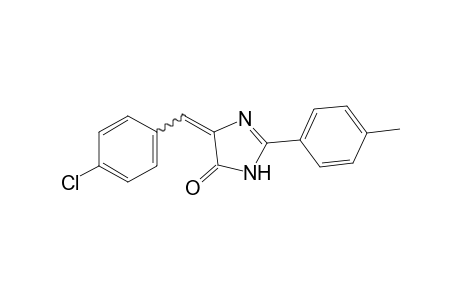 4-(p-Chlorobenzylidene)-2-p-tolyl-2-imidazolin-5-one