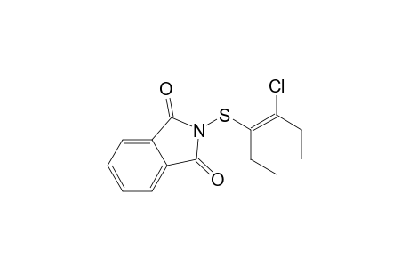 N-[2-Chloro-1,2-diethylvinylthio]phthalimide