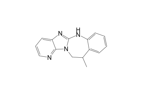 12,13-Dihydro-13-methyl-5H-1,3-benzodiazepino[2',3' : 2,3]imidazo[4,5-b]pyridine