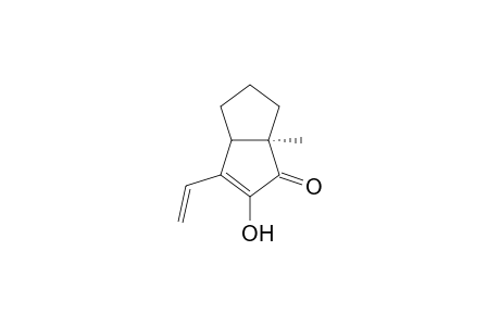 4.alpha.-Ethenyl-4.beta.-hydroxy-6a.beta.-methyl-5,6-dihydro-1-(3a.beta.H)-pentalenone