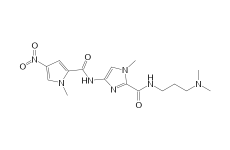 N-[2-[[(3,3-Dimethylaminopropyl)amino]carbonyl]-1-methyl-1H-imidazol-4-yl]-1-methyl-4-nitro-1H-pyrrole-2-carboxamide