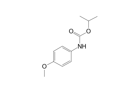 p-methoxycarbanilic acid, isopropyl ester