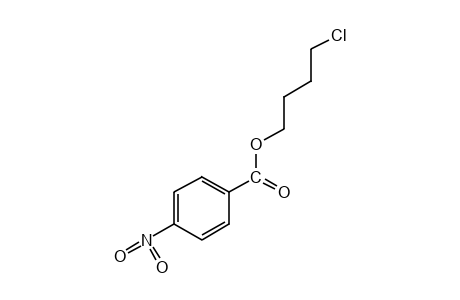 p-nitrobenzoic acid, 4-chlorobutyl ester
