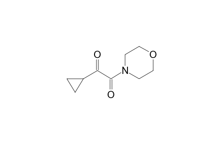 1-Cyclopropyl-2-morpholinoethane-1,2-dione