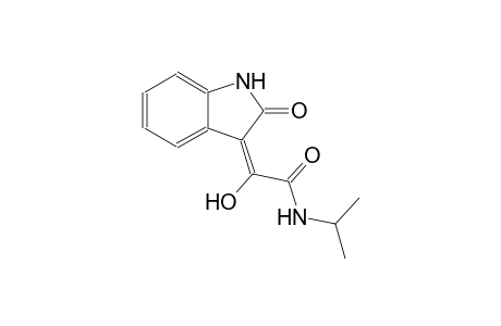 (2E)-2-hydroxy-N-isopropyl-2-(2-oxo-1,2-dihydro-3H-indol-3-ylidene)ethanamide