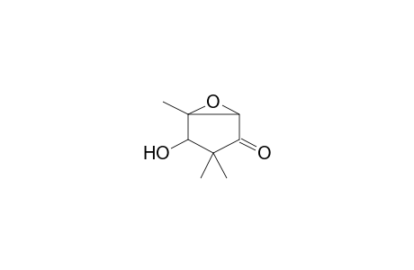 4-Hydroxy-3,3,5-trimethyl-6-oxa-bicyclo[3.1.0]hexan-2-one