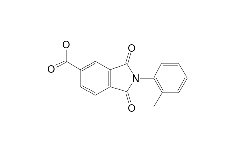 2-(2-Methylphenyl)-1,3-dioxo-5-isoindolinecarboxylic acid