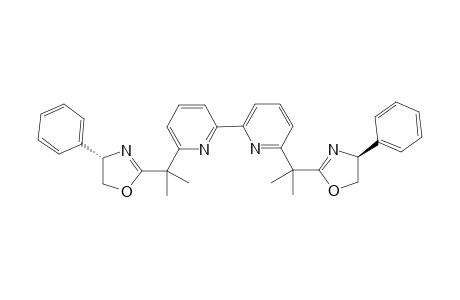 6,6'-Bis{1-[(4S,4'S)-4-phenyl-4,5-dihydrooxazol-2-yl]-1-methylethyl}[2,2']bipyridinyl