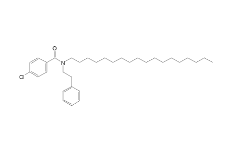 Benzamide, 4-chloro-N-(2-phenylethyl)-N-octadecyl-