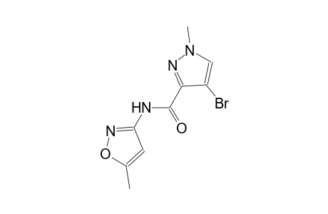 4-bromo-1-methyl-N-(5-methyl-3-isoxazolyl)-1H-pyrazole-3-carboxamide