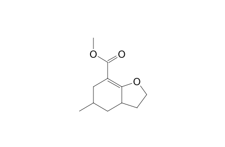 Methyl 5-methyl-2,3,3a,4,5,6-Hexahydrobenzofuran-7-carboxylate