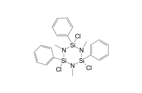 1,3,5-Trimethyl-2,4,6-tri(chlorophenyl)triazatrisilacyclohexane