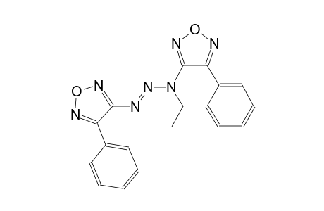 3-[(2E)-1-Ethyl-3-(4-phenyl-1,2,5-oxadiazol-3-yl)-2-triazenyl]-4-phenyl-1,2,5-oxadiazole