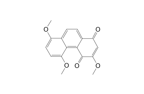 3,5,8-TRIMETHOXY-1,4-PHENANTHRENQUINONE