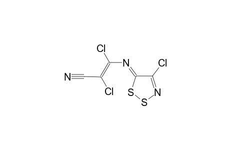 1-[N-(4-CHLORO-5H-1,2,3-DITHIAZOL-5-YLIDENE)-AMINO]-1,2-DICHLOROETHENE-2-CARBONITRILE