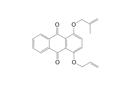 1-(2'-methylprop-2'-enyloxy)-4-(prop-2''-enyloxy)anthraquinone