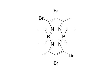 1,3,7,9,2,8-Pyrazabole, 4,5,10,11-tetrabromo-2,2,8,8-tetraethyl-6,12-dimethyl-