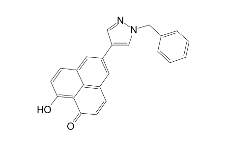 5-(1-Benzyl-1H-pyrazol-4-yl)-9-hydroxy-1H-phenalen-1-one