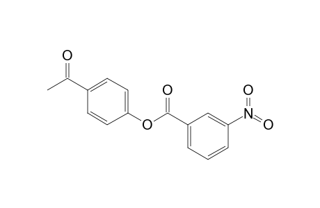 4-Acetylphenyl 3-nitrobenzoate