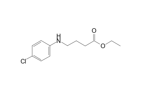 Ethyl 4-(4-chloroanilino)butanoate